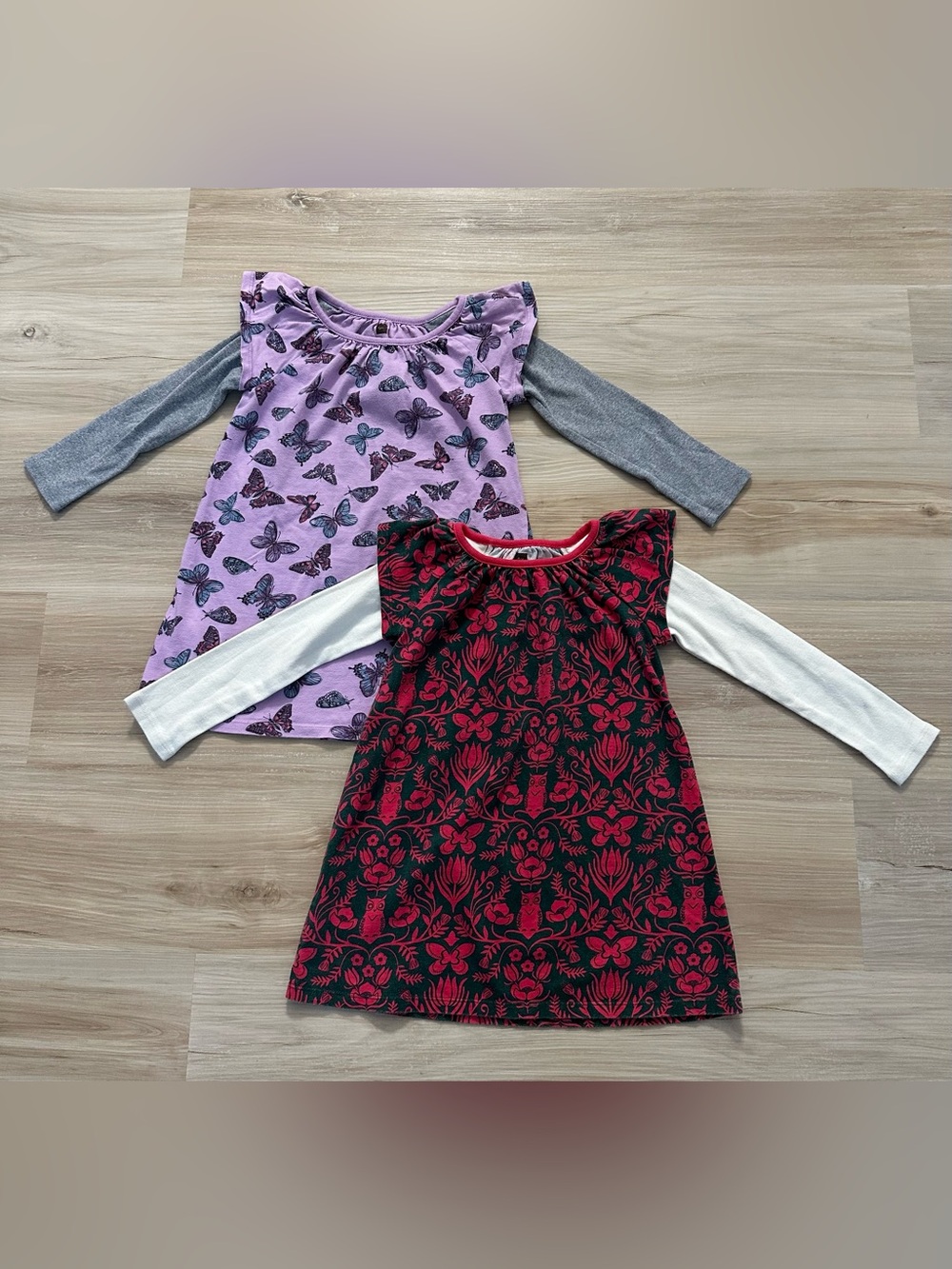 Tea Collection Dresses-2pcs Girls
Size: 4